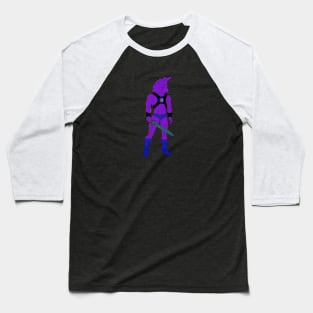 Prince Algor Purple Small Art Baseball T-Shirt